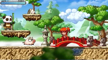 Maple Story - Unmei no Shoujo (Japan) screen shot game playing